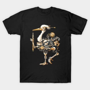 Robo-Ostrich Orchestra Conductor T-Shirt